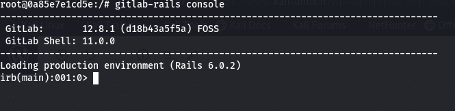 console gitlab