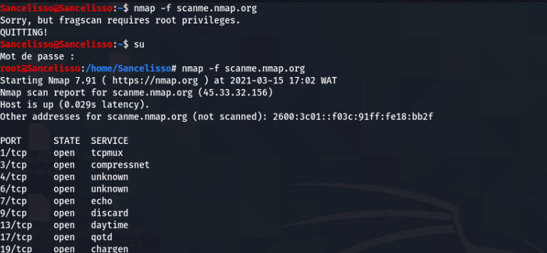 Nmap kali linux как пользоваться